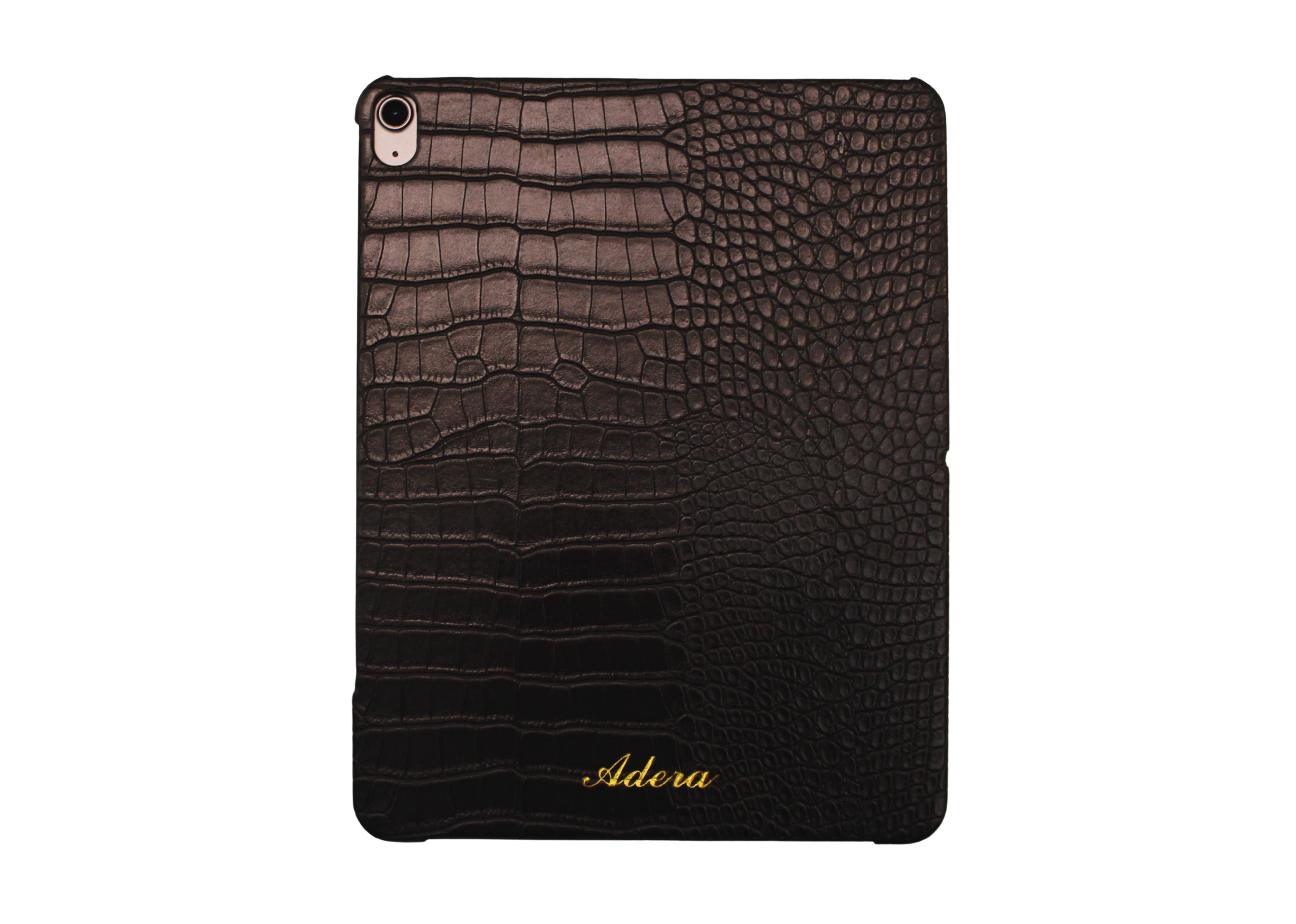 Black Croc iPad Case