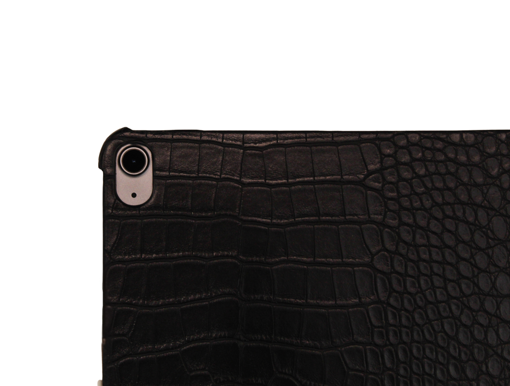 Black Croc iPad Case