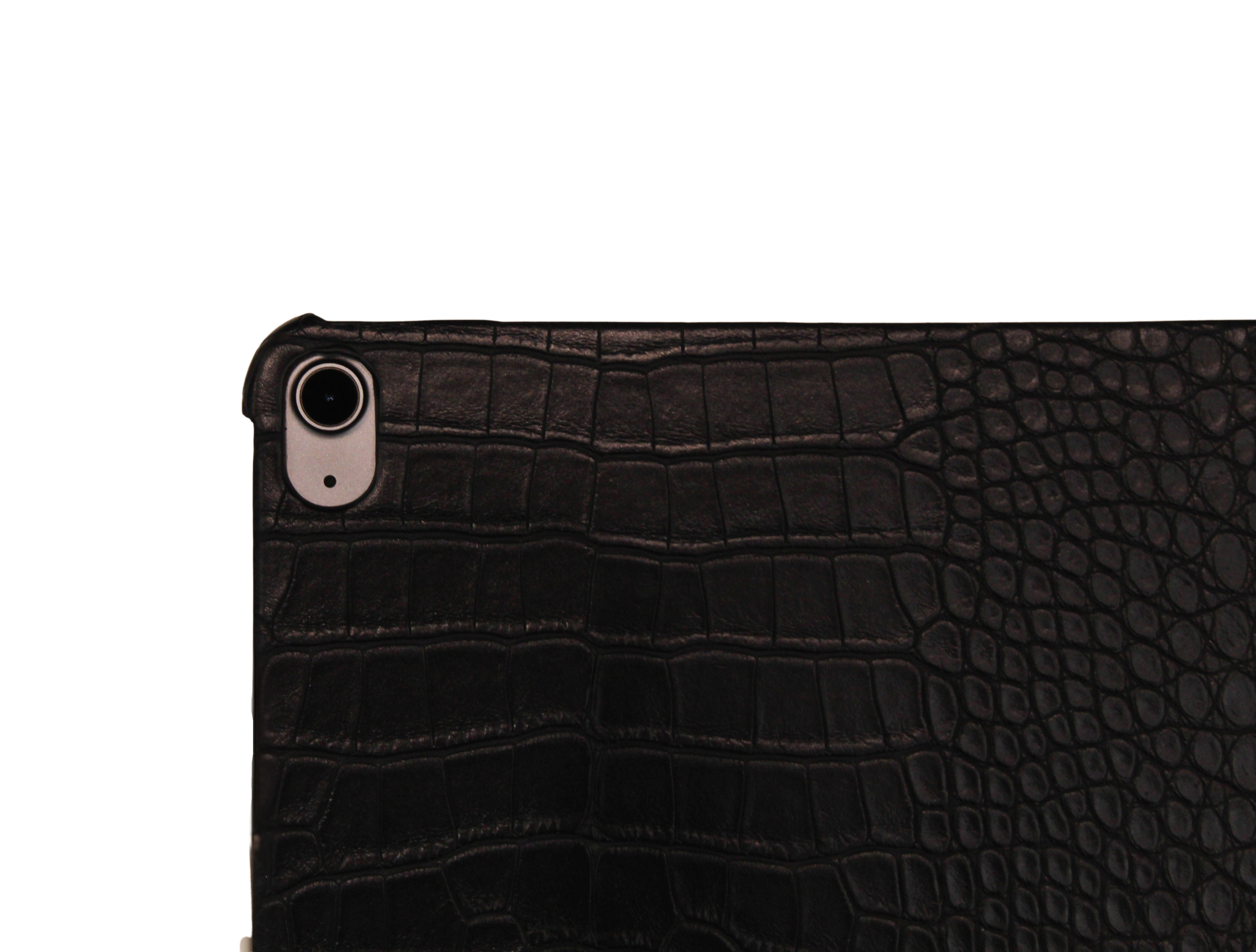 Black Croc iPad Case